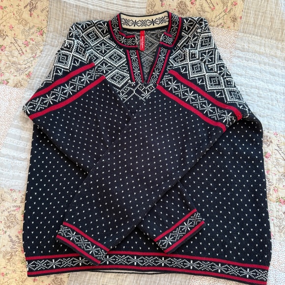Hanna Andersson nordic sweater size L 100% cotton - Picture 5 of 5